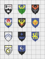 Tiny Arms Heraldry chart
