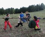 Tey and Utopia vs. Dagney and ?, Chewie reeeving