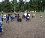 ? and Linden vs. Boots and Odie, Sparhawk and Phocion reeving