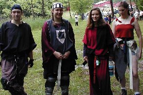 page isabel, sir squeak!, squire willow, sir liz