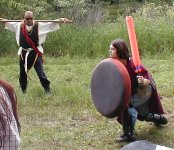 moogie, sword and board